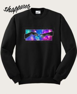 Michelangelo Hands Sweatshirt