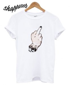 Middle Finger Graphic T shirt