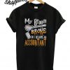 My Broom Broke Became Accountant Halloween T shirt