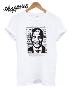 Nelson Mandela Freedom Civil Rights T shirt