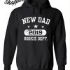 New Dad 2019 Baby Announcement Hoodie