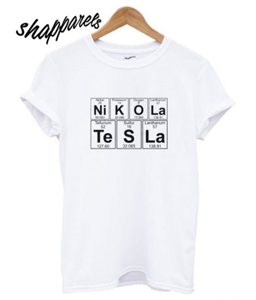 Ni K O La Te S La Nikola Tesla T shirt