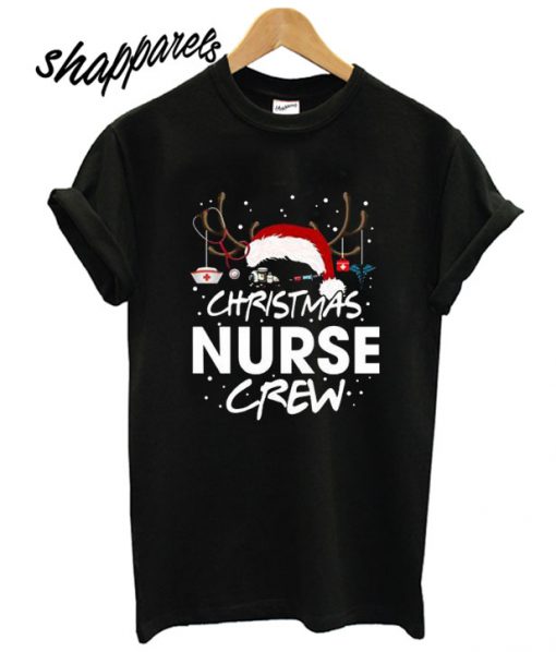 Nurse Christmas Crew T shirt