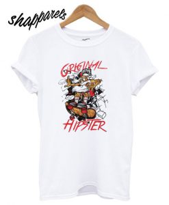 Original Hipster Skateboard T shirt