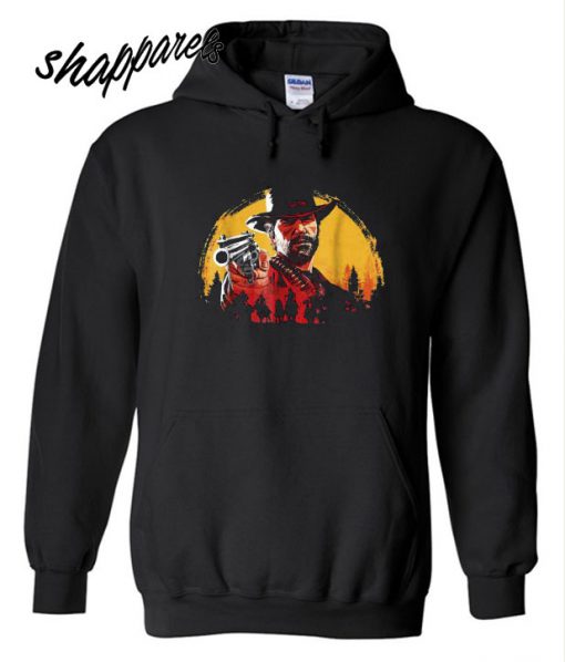 Red Moon Cowboy Red Dead Redemption 2 Hoodie