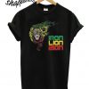 Reggae Iron Lion Zion Music Song Quote Jamaican T Shirt