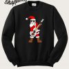 Rock Star Santa Claus Father Christmas Sweatshirt