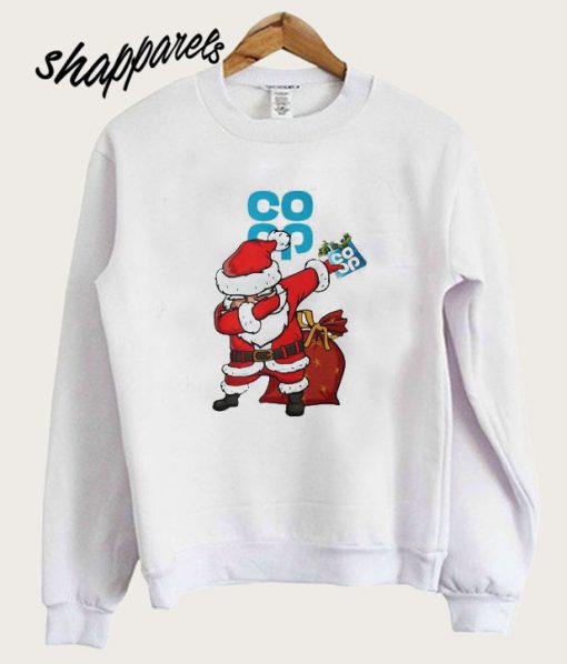Santa Claus Dabbing Christmas Co Op Sweatshirt