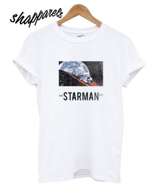 Starman Space Tesla T shirt