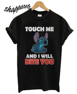 Stitch Touch Me And I Will Bite You T shirt