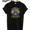 Stitch in a world you can be anything be kind T shirt