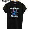 Stitch touch me and I will bite you T shirt