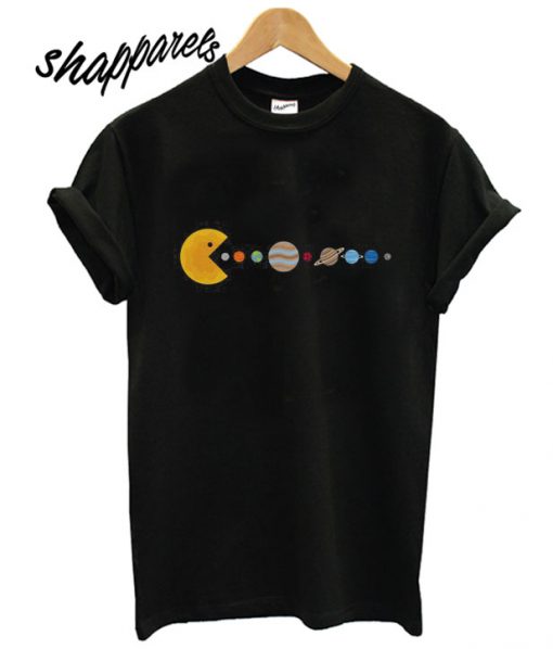 Sun Eating Other Planets Funny T shirt