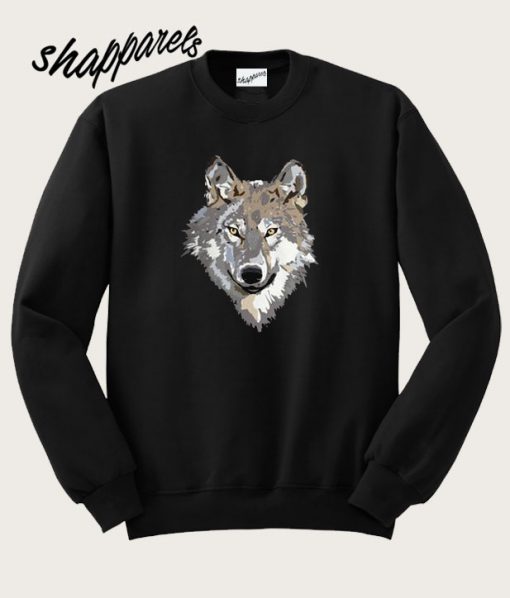 Timber Wolf Animal Sweatshirt