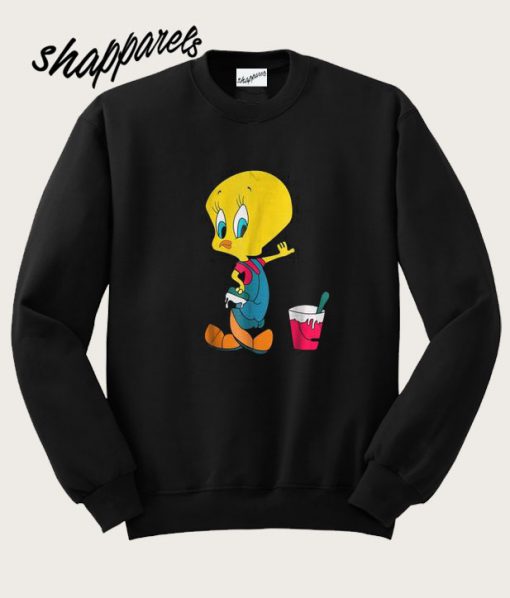 Tweety Bird Cartoon Sweatshirt