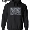 Typography New Years Hoodie