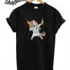 Unicorn Dabbing Jameson Irish Whiskey T shirt