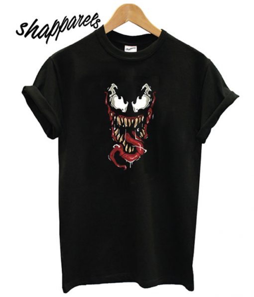 Venom Art Face T shirt
