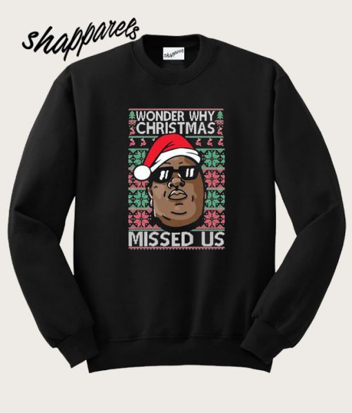 Wonder Why Christmas Sweatshirt