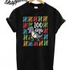 100 Days Smarter School Party 100th Day of School School T shirt