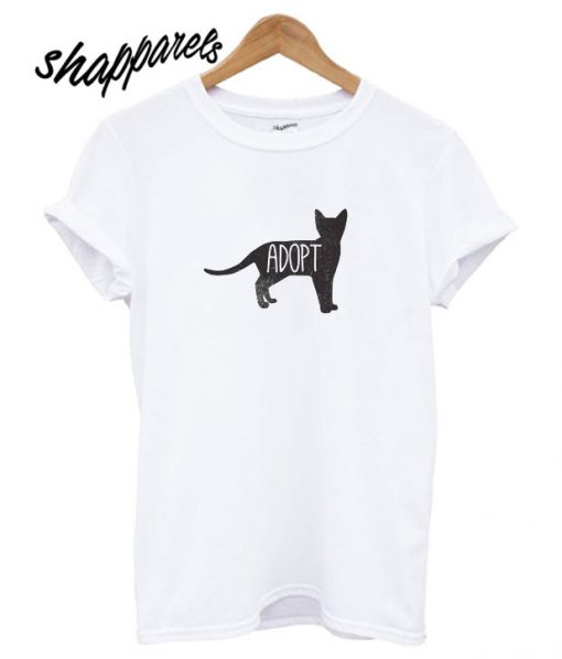 Adopt Cat T shirt