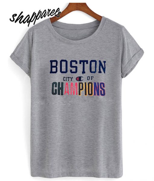 BOSTON City of Champion T shirt