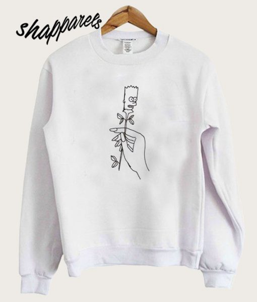 Bart Rose Hand Sweatshirt