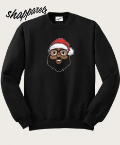 Black Santa Sweatshirt