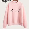 Boobs Piercings Sweatshirt