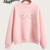 Boobs Women Sex Logo Sweatshirt