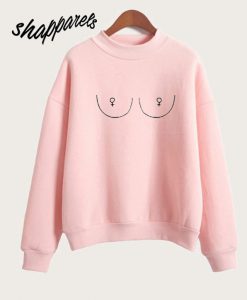 Boobs Women Sex Logo Sweatshirt