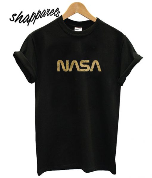 Camiseta Nasa Vintage Gold T shirt