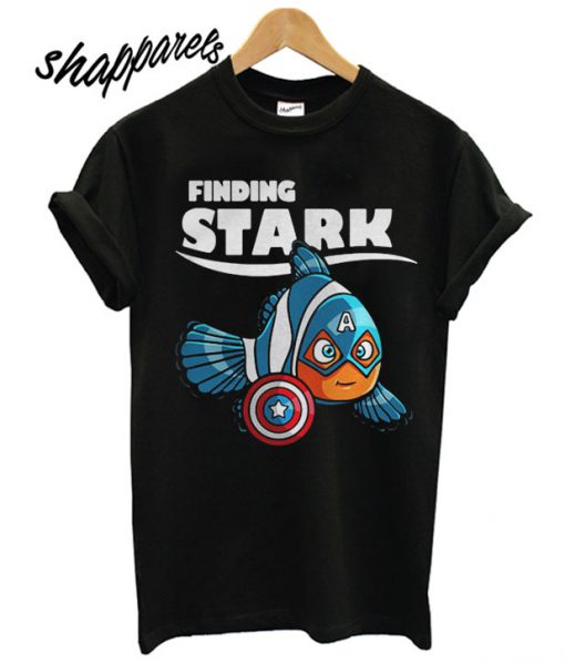 Captain America Clownfish finding Stark T shirt