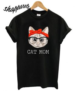 Cat Mom T shirt