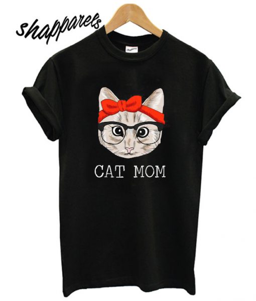 Cat Mom T shirt