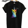 Caticorn Rainbow T shirt