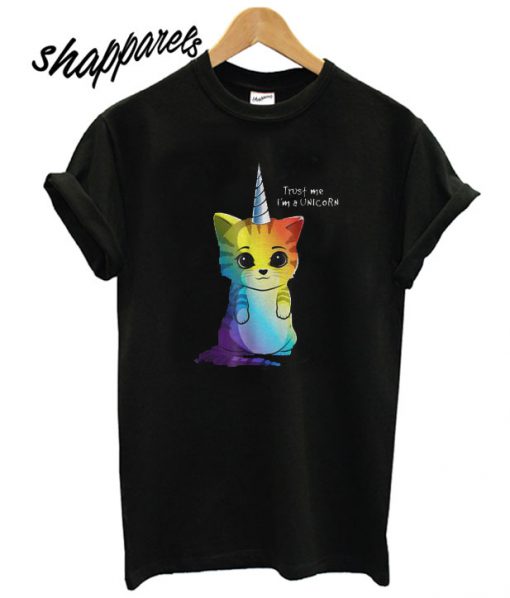 Caticorn Rainbow T shirt