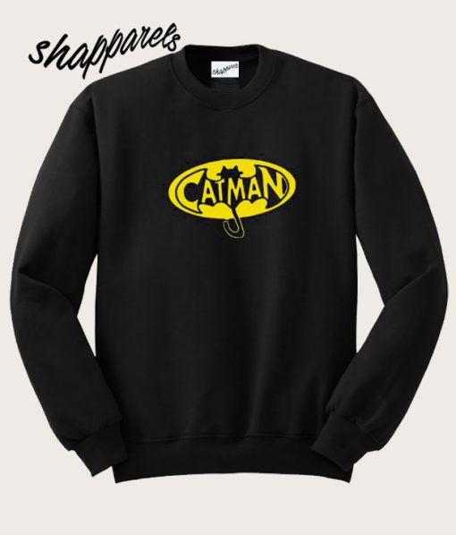 Catman Cartoon Parody Sweatshirt