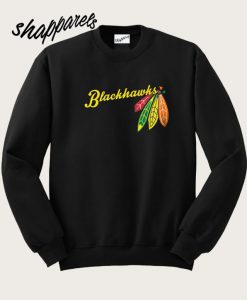 Chicago Blackhawks Black Sweatshirt