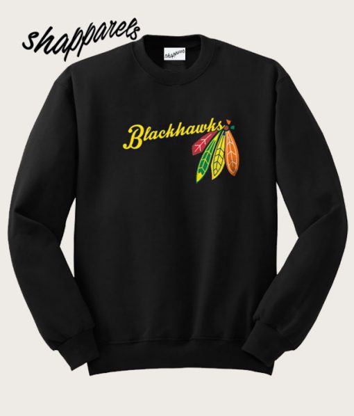 Chicago Blackhawks Black Sweatshirt