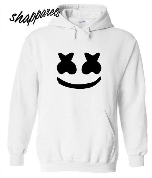 Cool Marshmello Face Hoodie