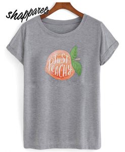 Cute 'Just Peachy T shirt