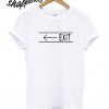 Exit Arrow T shirt