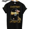 Fantastic Beasts Niffler Everyday I’m Nifflin T shirt