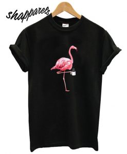 Flamingo Coffee T shirt