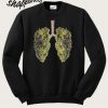 Funny Weed Lung Marijuana Bud Sweatshirt