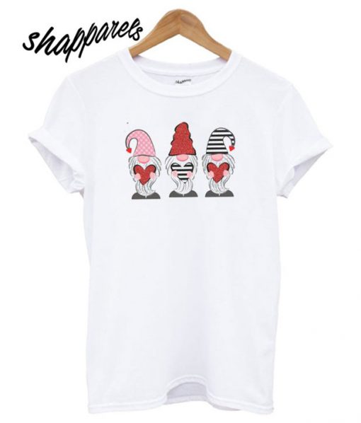 Gnome Valentine T shirt