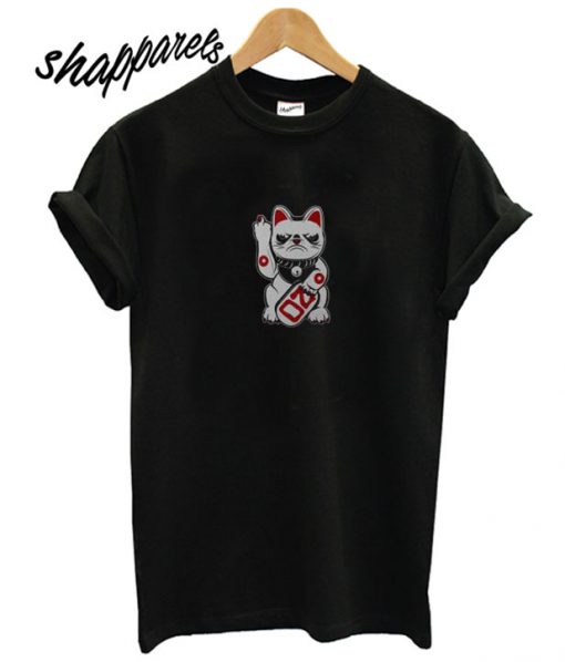 Grumpy Bad Lucky Cat T shirt