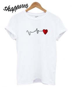 Heart Beat Custom Design T shirts