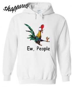 Hei hei ew people Ladies Hoodie